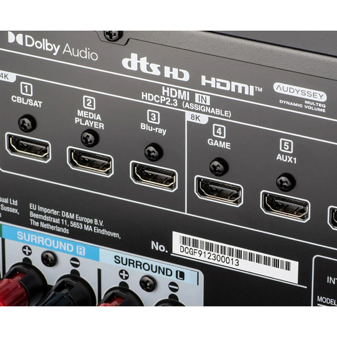 Ресивер Denon AVR-S770H Black - рис.9