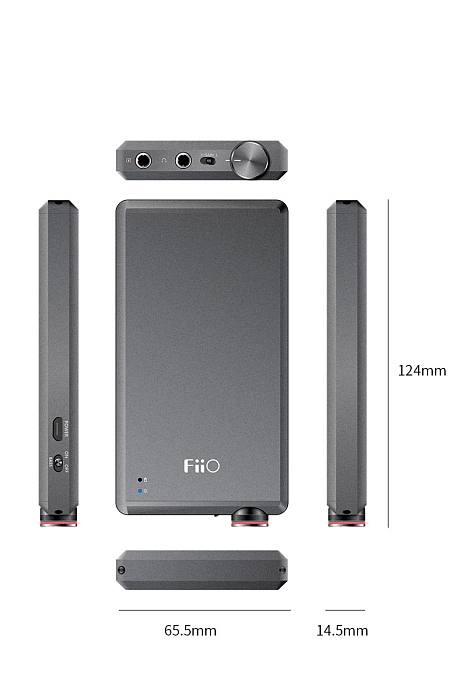 Усилитель для наушников FiiO A5 Titanium - рис.11