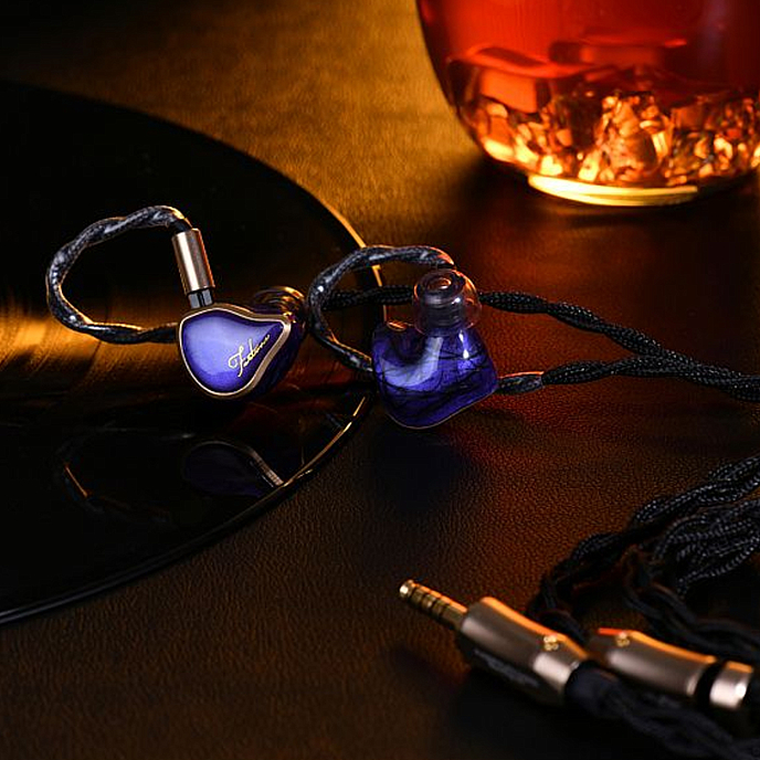 Наушники внутриканальные Unique Melody Mest Fortune Purple - рис.2