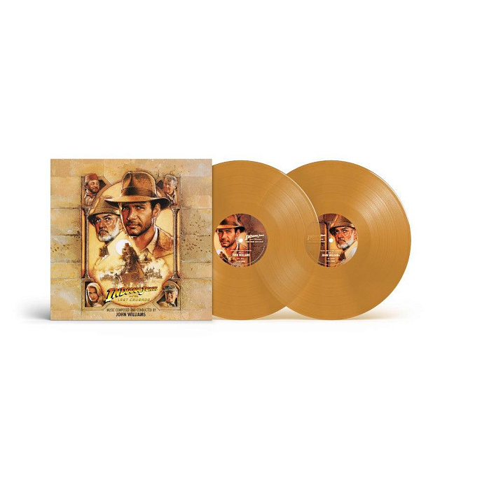 Виниловая пластинка John Williams - Indiana Jones And The Last Crusade OST (coloured) - 2LP - рис.2