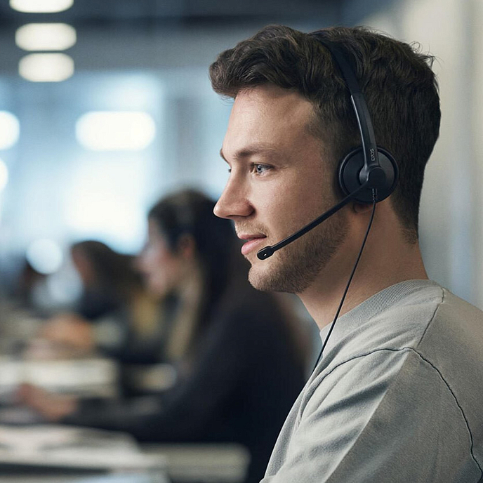 Гарнитура EPOS IMPACT 100 UC Stereo Black - рис.3