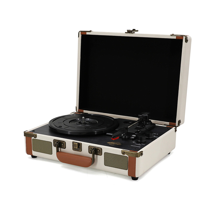 Проигрыватель винила Ritmix LP-130B white виниловый проигрыватель_OpenBox - рис.2