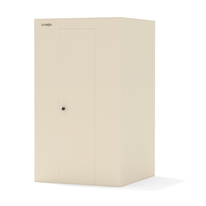Акустическая кабина IzoBox Pro without window Grey Blue - рис.1