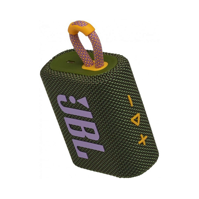 Портативная колонка JBL Go 3 Green - рис.5