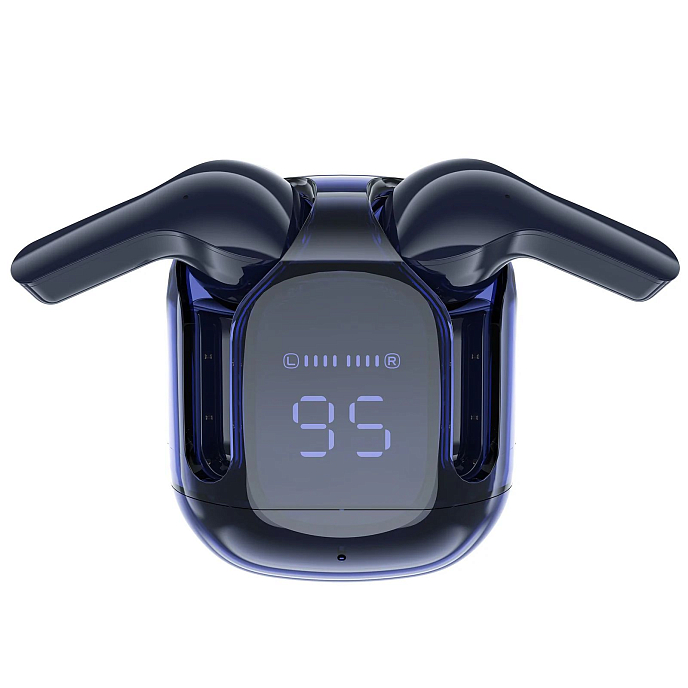 Беспроводные наушники ACEFAST Crystal T6 Sapphire Blue - рис.1