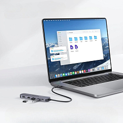 USB HUB Anker 332 USB-C Hub (5-in-1 4К HDMI) Dark Grey