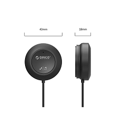 Bluetooth-ресивер Orico BCR02 Black