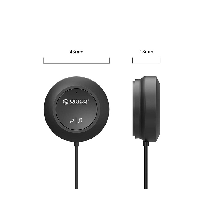 Bluetooth-ресивер Orico BCR02 Black - рис.2