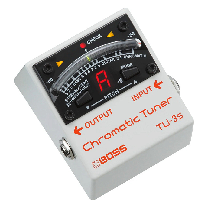 Процессор эффектов Boss TU-3S White - рис.1