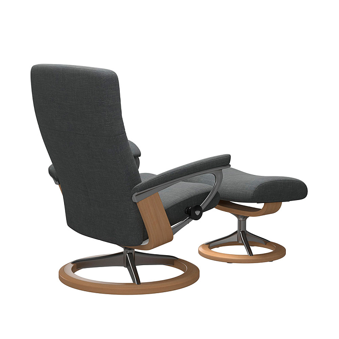 Кресло для прослушивания Stressless Dover M Signature Freesia Grey Oak - рис.3