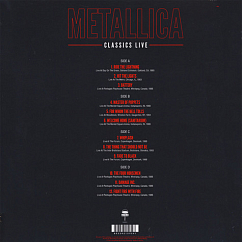 Пластинка Metallica - Classics Live LP