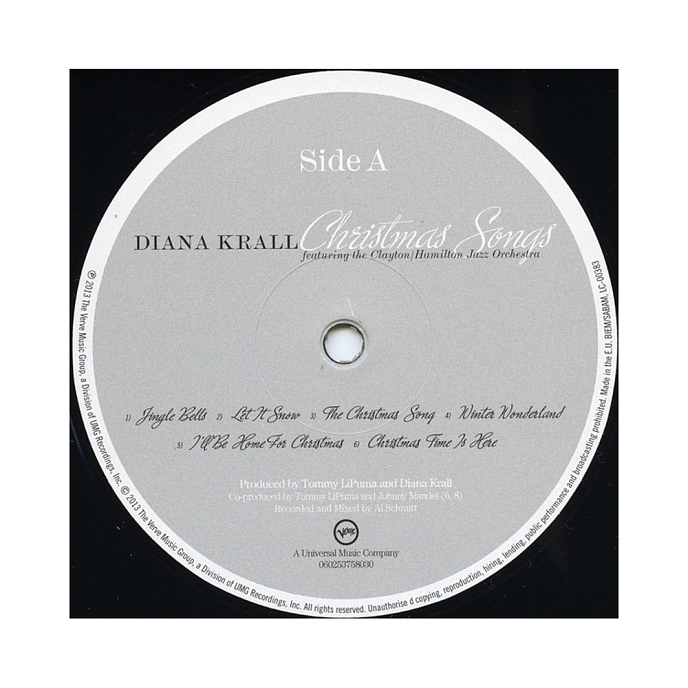 Виниловая пластинка Krall, Diana Christmas Songs LP - рис.2