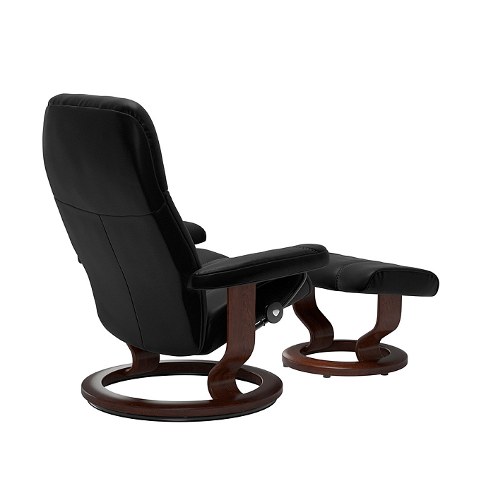 Кресло для прослушивания Stressless Consul M Classic Batick Black Mahogany - рис.3