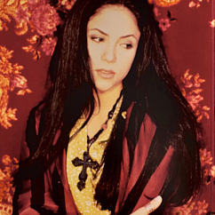 Виниловая пластинка Shakira – Pies Descalzos (30th Anniversary) (Vibrant Yellow W/ Red Swirl Marble) LP