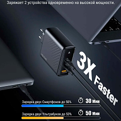 Сетевое зарядное устройство VOLTME Revo 140CCA White