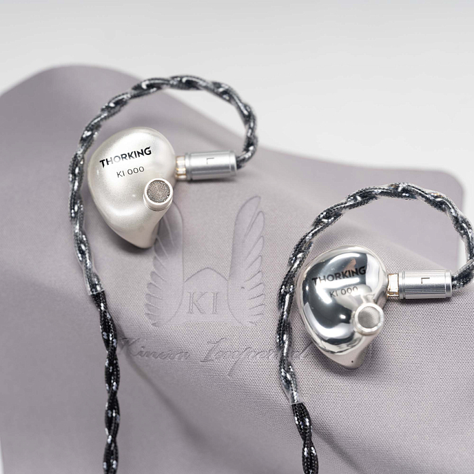 Наушники внутриканальные Kinera THORKING glossy silver проводные гибридные внутриканальные наушники (SN 67667980526108137779)_Уценка - рис.5