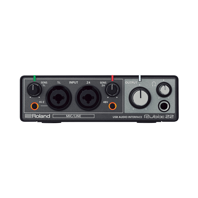 Аудиоинтерфейс Roland RUBIX22 Black - рис.0