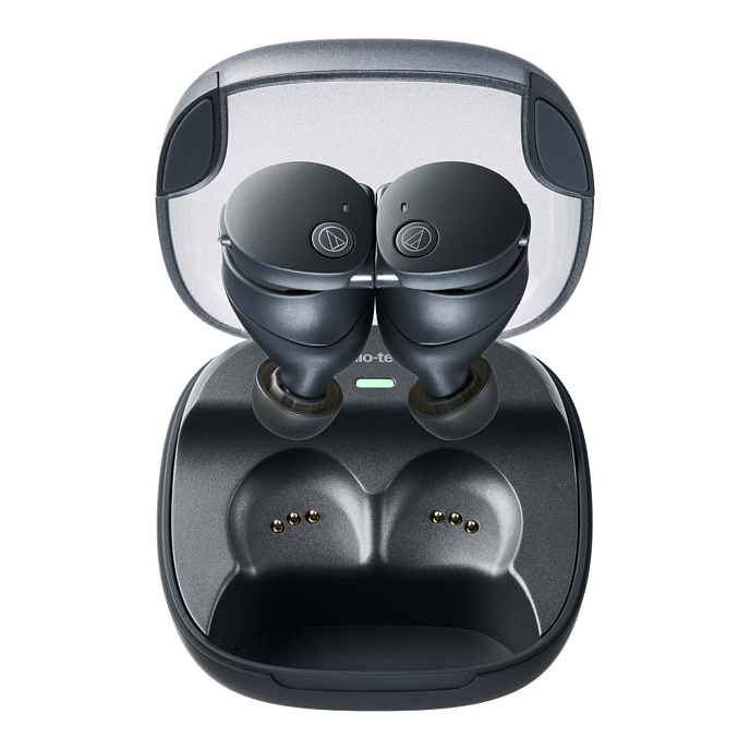 Беспроводные наушники Audio-Technica ATH-CKS50TW2 Black - рис.1