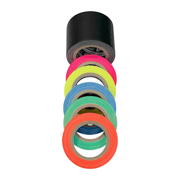 Клейкая лента DGTAPE TrueGaff Micro Gaffer Set - 5х10mm/6m - 50mm/6m - рис.1