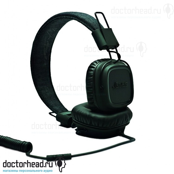 Наушники Marshall Major Pitch Black - рис.0