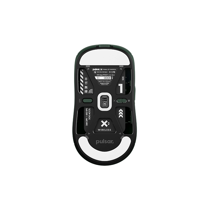 Мышь Pulsar X2 Wireless Mini Founders Edition (LTD) Green - рис.1