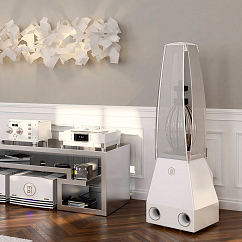 Напольная акустика MBL 101 E MKII Piano White Gold