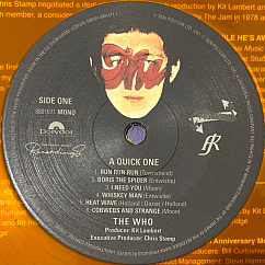 Виниловая пластинка The Who - A Quick One - (RSD26) Transparent Green & Orange 2LP