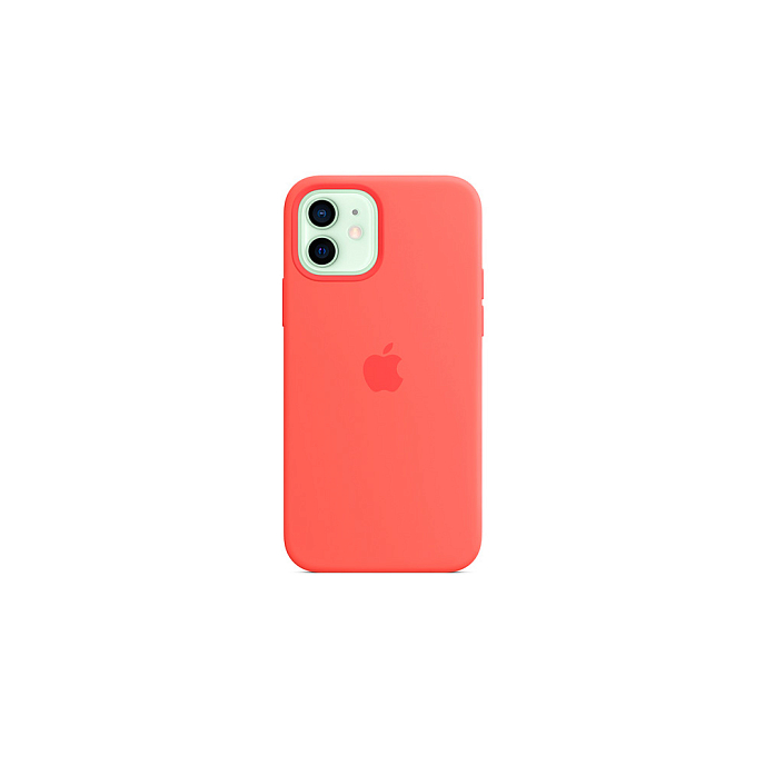 Чехол для смартфонов Apple iPhone 12 + 12 Pro Silicone Case with MagSafe Pink Citrus - рис.1
