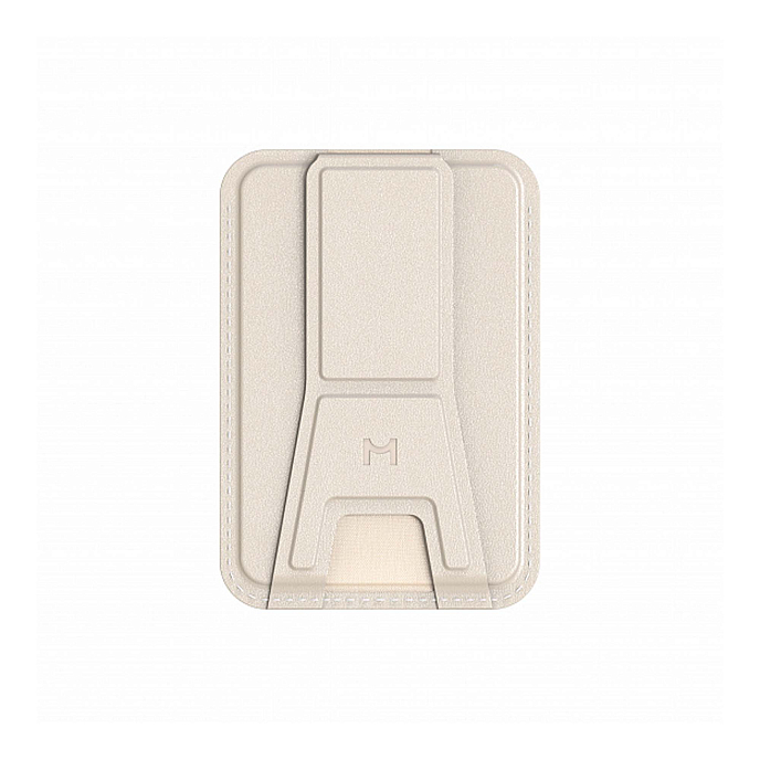 Чехол для смартфонов Magssory Duo Magnetic Kickstand Wallet Ivory - рис.0