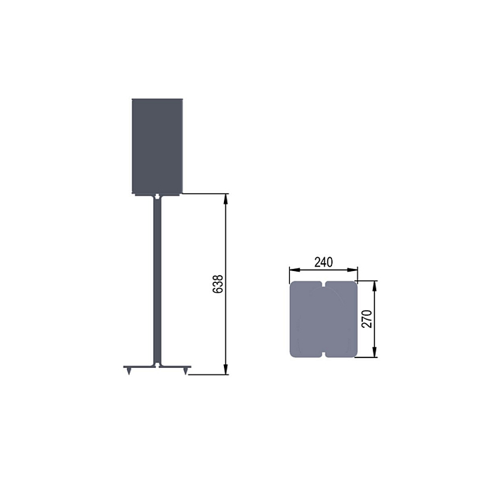 Стойка для Hi-Fi PIEGA Stand 300 White - рис.1