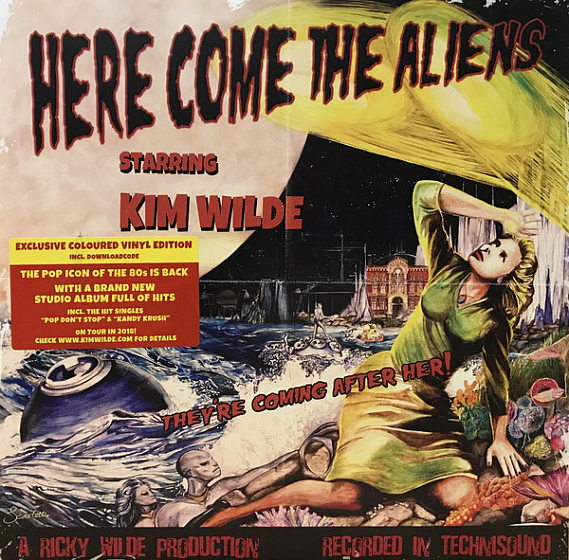 Пластинка Kim Wilde - Here Come The Aliens - рис.0