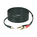Кабель KLOTZ AY5-0100 3.5mm-6.3mm 1m Black - рис.0
