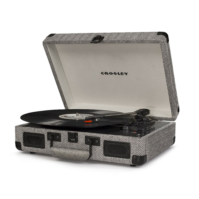 Проигрыватель винила Crosley Cruiser Deluxe Herringbone - рис.0