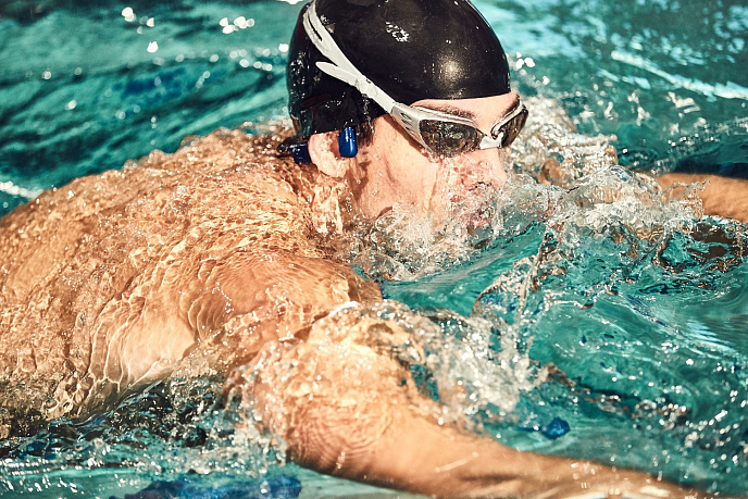 Наушники AfterShokz XTrainerz Sapphire Blue - рис.3