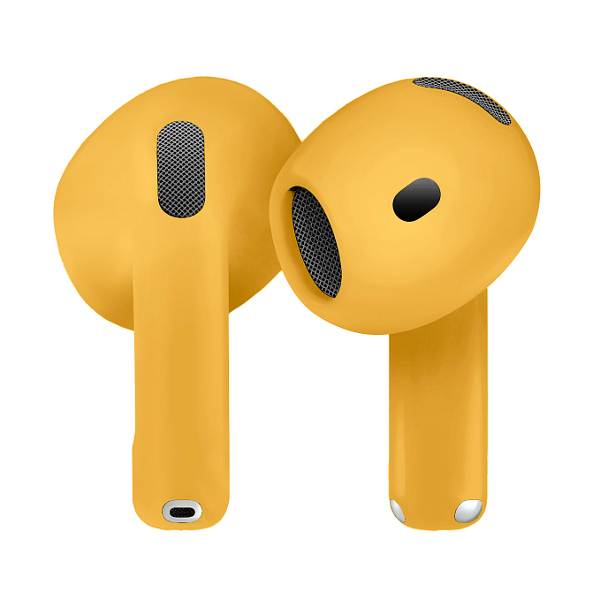 Беспроводные наушники Apple AirPods 4 ANC Yellow Matte - рис.2