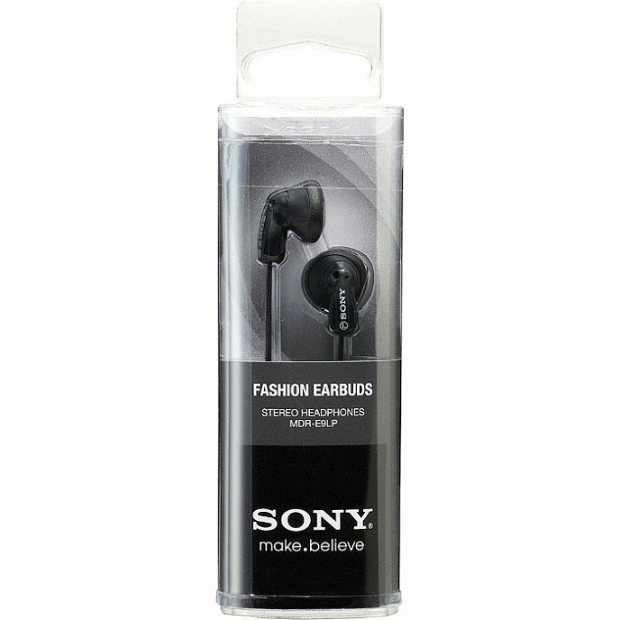 Наушники внутриканальные Sony MDR-E9LP Black - рис.2