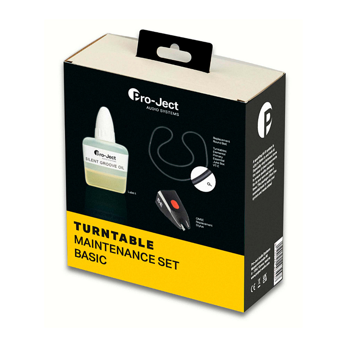 Аксессуар для винила Pro-Ject Maintenance Set Basic (Lube It/Drive Belt/OM 5E Stylus) - рис.0