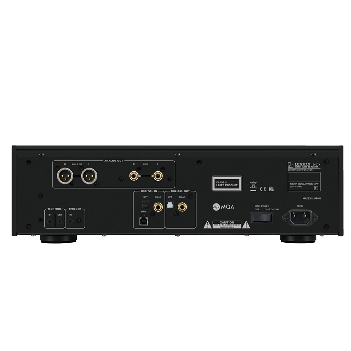 CD проигрыватель Luxman D-07X Centennial Black Edition - рис.1