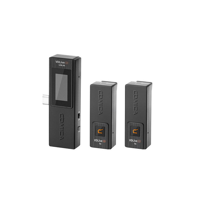 Микрофон беспроводной CoMica VDLive10 USB Black - рис.4