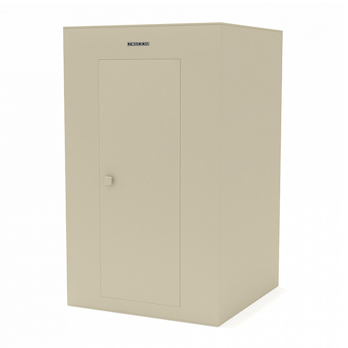 Акустическая кабина IzoRoom Comfort without window White Blue - рис.1