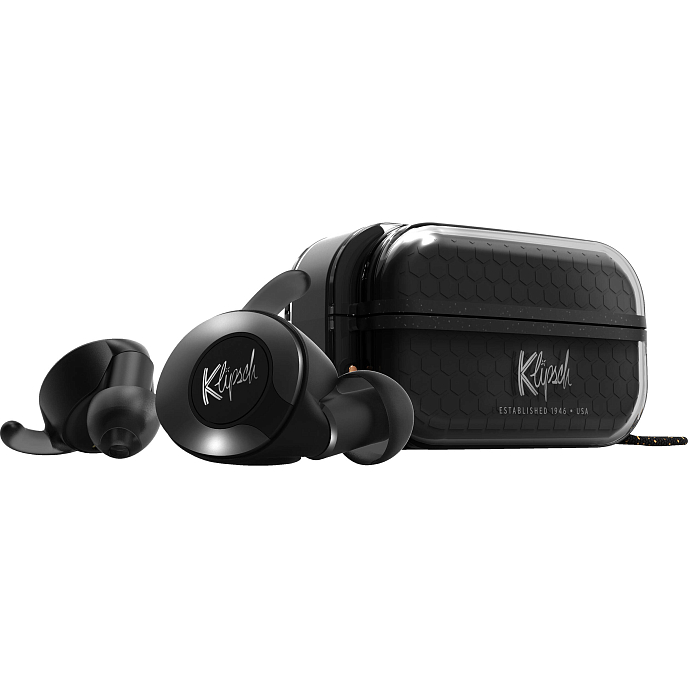 Беспроводные наушники Klipsch T5 II True Wireless Sport Black - рис.1