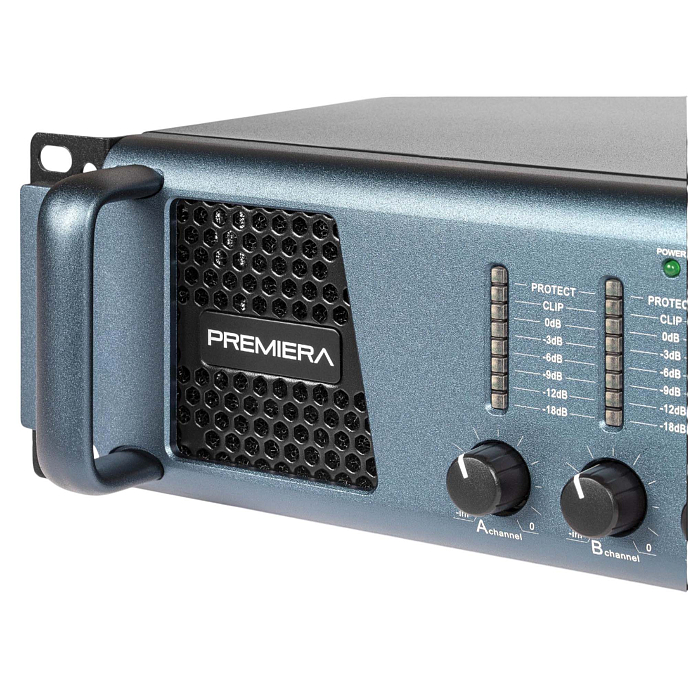 Усилитель мощности Premiera CH4 4300 Blue/Silver - рис.3