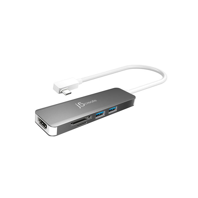 USB HUB j5create USB-C 3.1 SuperSpeed Multi-Adapter - рис.0