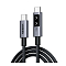 UGREEN L509 Black/Grey USB-C/USB-C Robot 0.5m