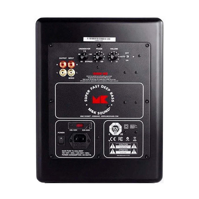 Сабвуфер M&K Sound Movie V8 Black - рис.2