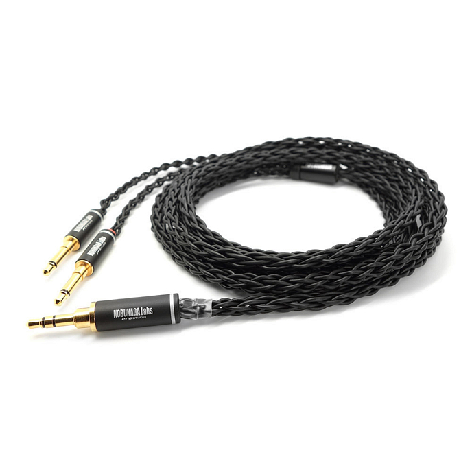 Кабель Nobunaga Labs Advance Garou Gou Black 3.5mm - рис.0