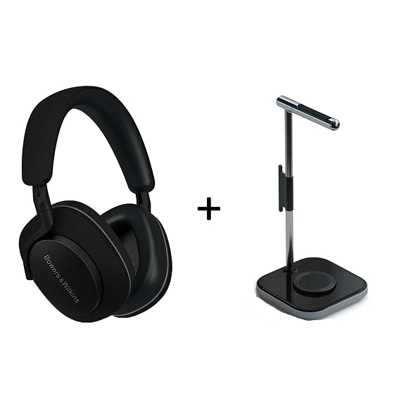 Комплект B&W PX7 S2e Anthracite Black + Satechi 2-in-1 Headphone Stand Grey - рис.0