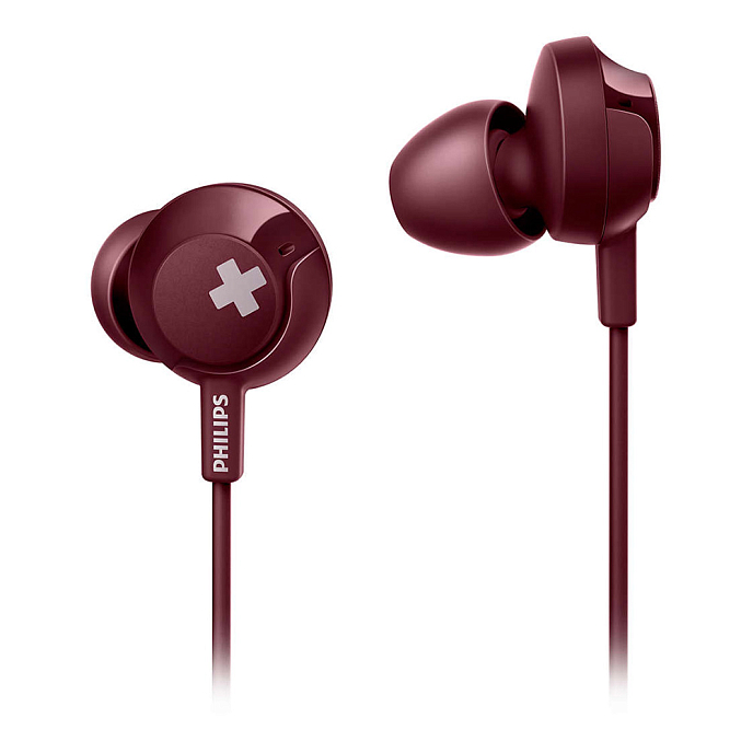 Наушники Philips SHE4305 Red - рис.0