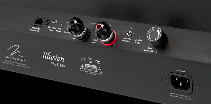 Центральный канал Martin Logan Illusion ESL C34A Russo Fuoco - рис.6