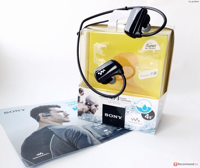 Наушники-плеер Sony NWZ-W273 Black - рис.11